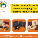 Confectionery Boxes for Sweet Packaging That Improve Product Appeal