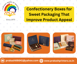 Confectionery Boxes for Sweet Packaging That Improve Product Appeal