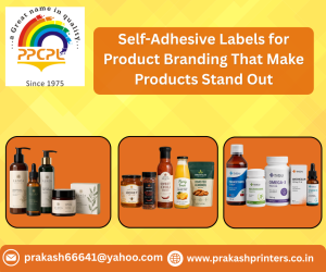 Self-Adhesive Labels for Product Branding That Make Products Stand Out